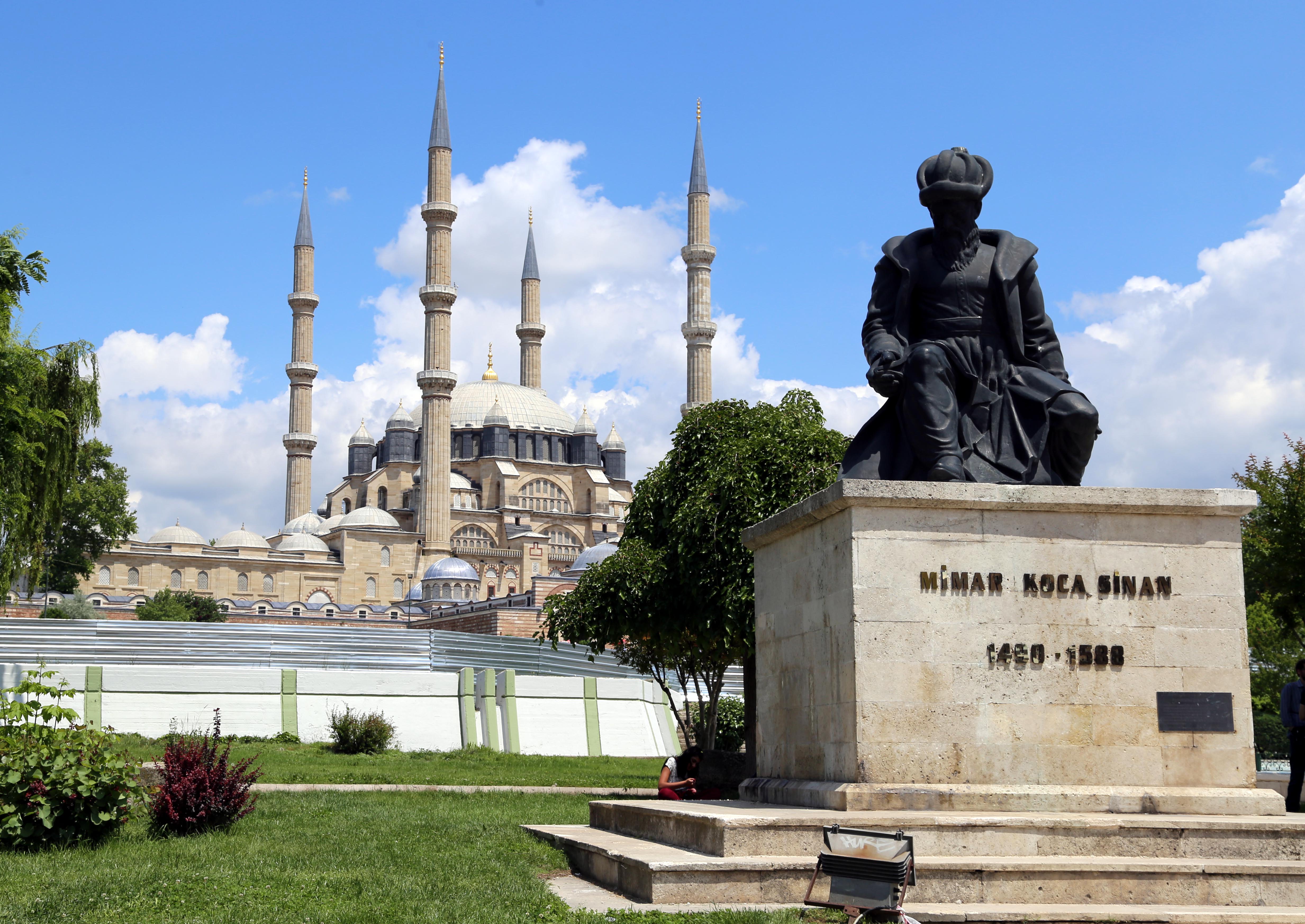 Edirne Belediye Başkanı Recep Gürkan, Mimar Sinan’ın Edirne’de yaptığı su