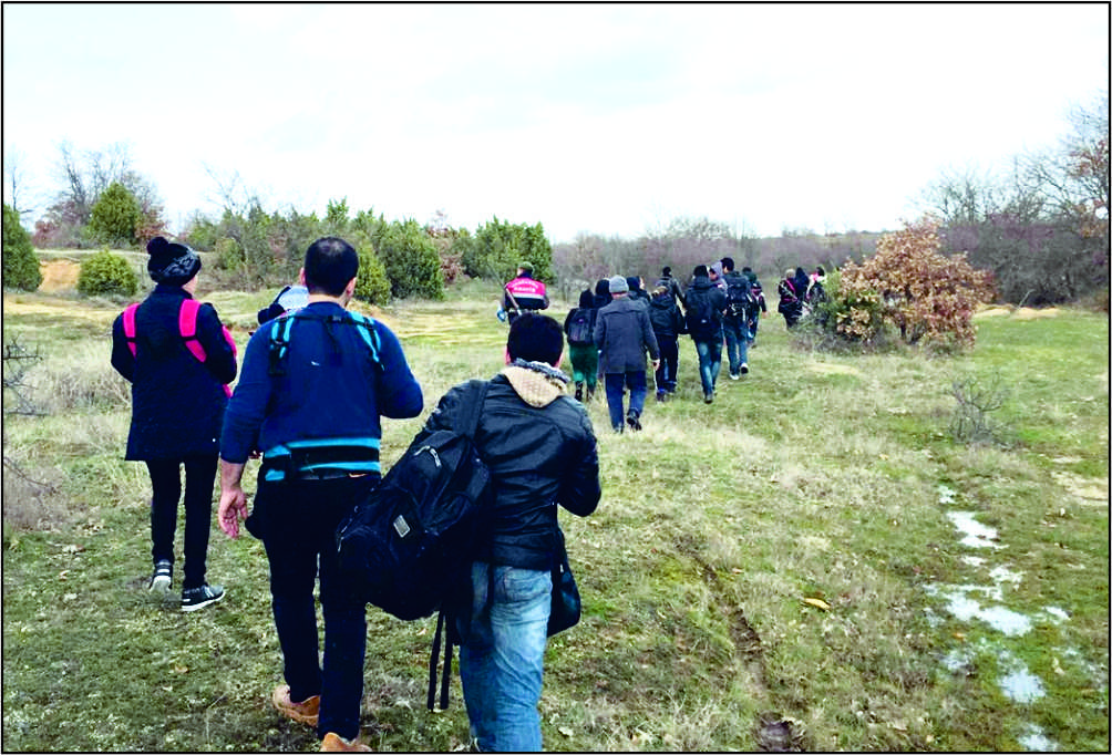 Edirne Jandarma Komutanlığı ekipleri, rutin kontrollerinde merkeze bağlı Kemalköy ile