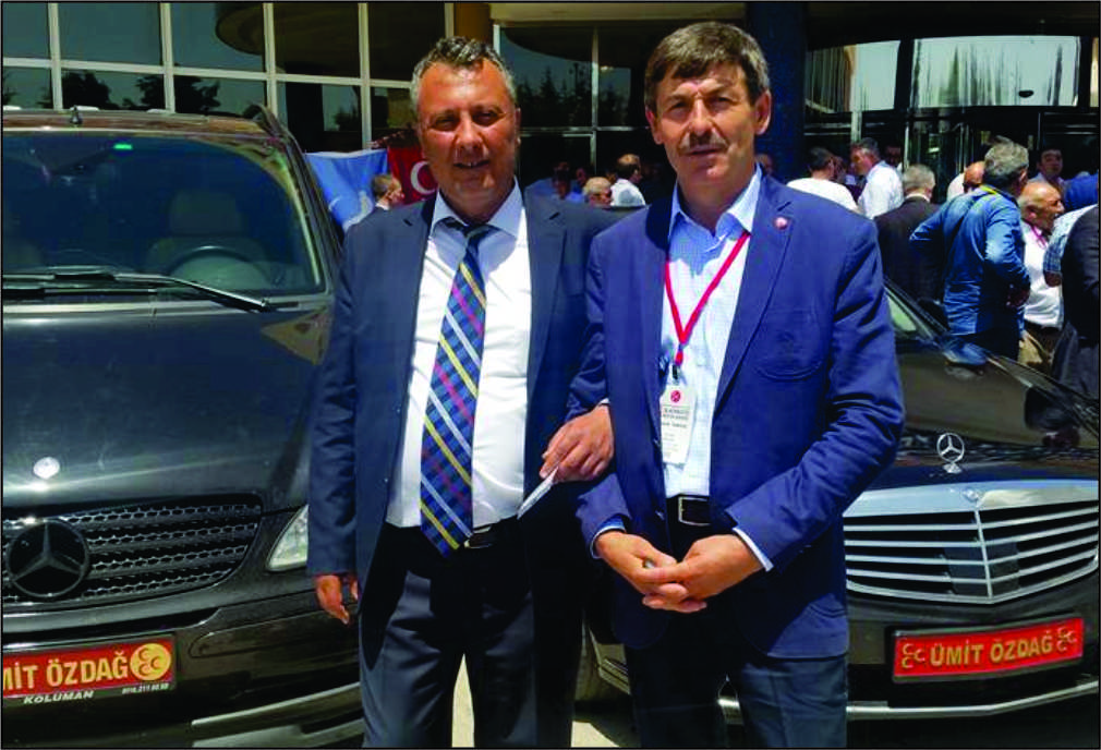MHP Uzunköprü İlçe Başkanı ve büyük kurultay delegesi Ayhan YENİ,
