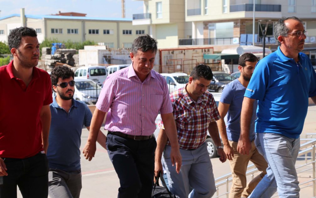 Fetullahçı Terör Örgütü’nün (FETÖ) darbe girişimiyle ilgili düzenlenen operasyonda gözaltına