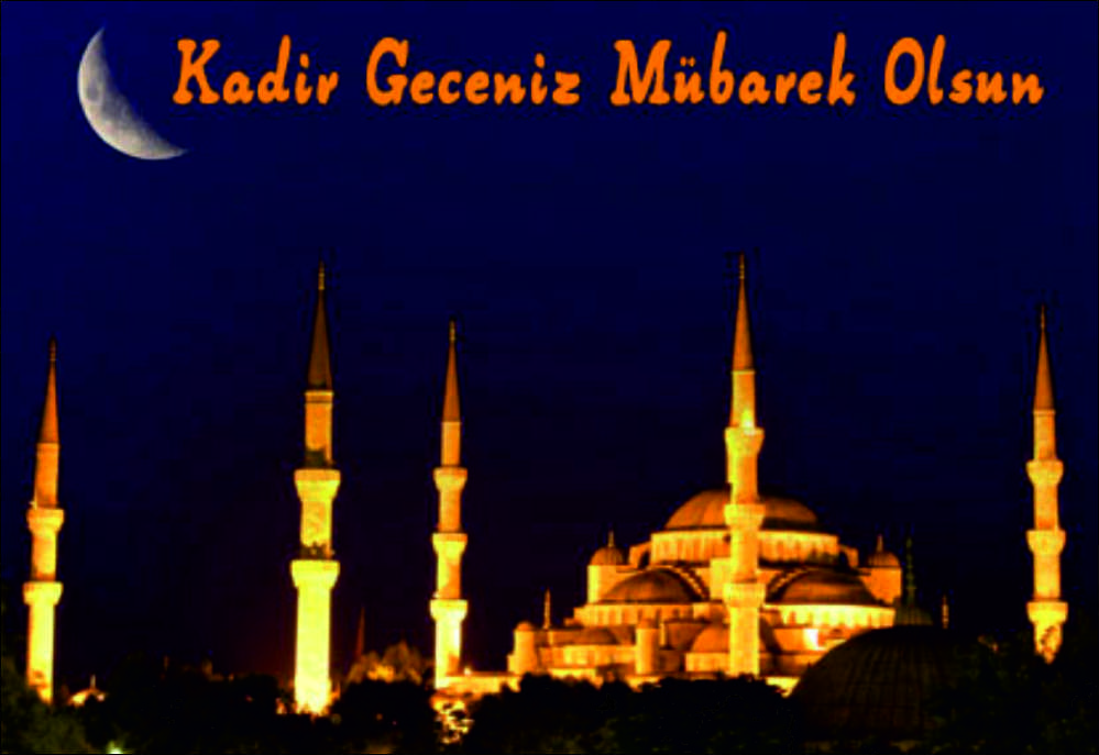 Bu Gece Mübarek Kadir gecesi. Kur’an-ı Kerim’in inmeye başladığı Ramazan