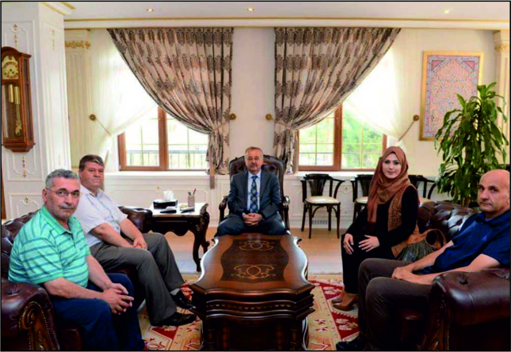 Türkiye Yerel Basın Birliği Edirne Şube Yönetimi Edirne Valisi Günay