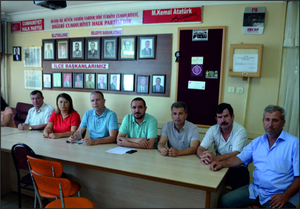 Cumhuriyet Halk Partisi  Uzunköprü İlçe Başkanı İnanç SÜLÜş Cumartesi günü