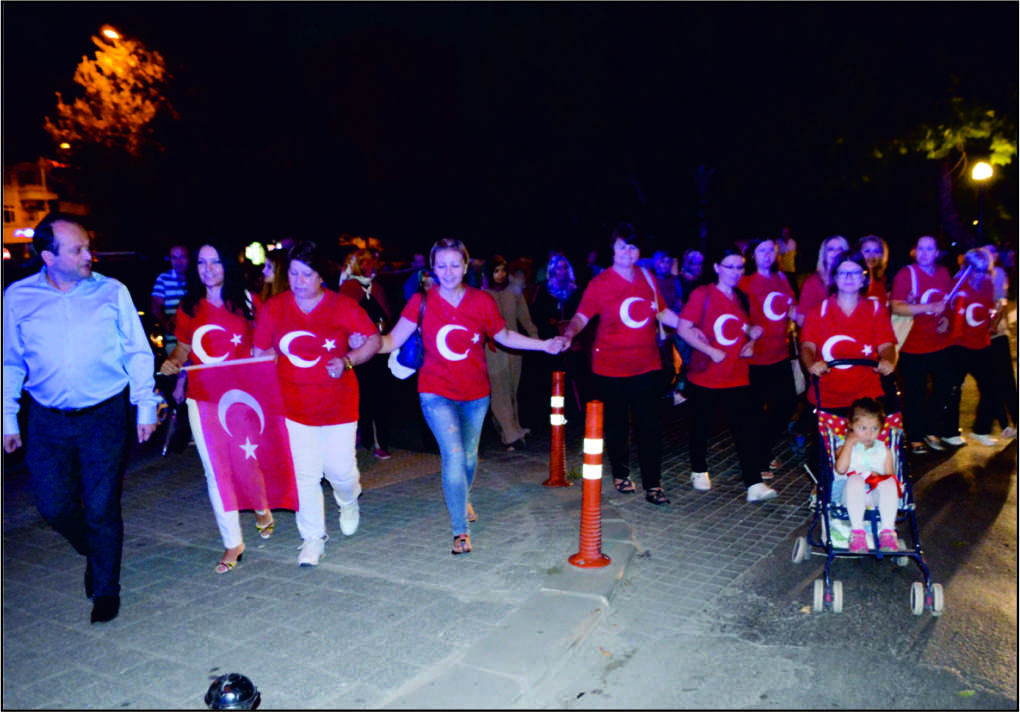 Fetullahçı Terör Örgütü’nün (FETÖ) darbe girişimine karşı, Cumhurbaşkanı Recep Tayyip