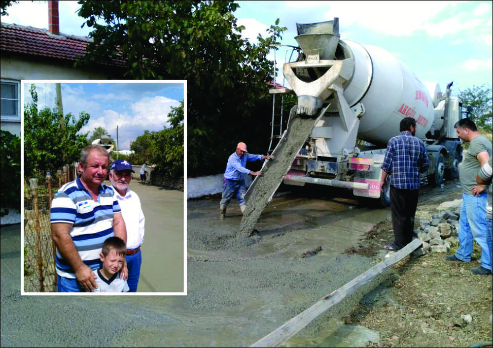 İlçemize bağlı Kadıgebren köyünün uzun süredir yüklü araçların geçmesi ile