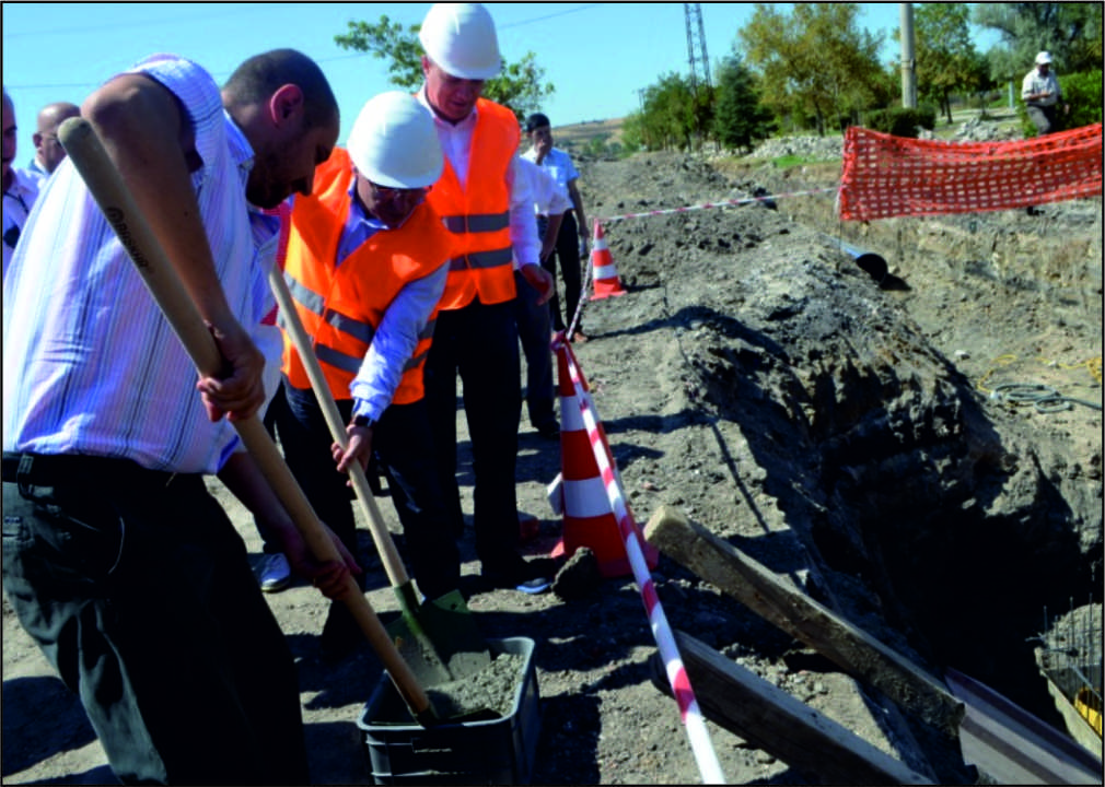 Uzunköprü Belediyesinin iller bankası kanalı ile hayata geçirdiği, Uzunköprü’nün içme