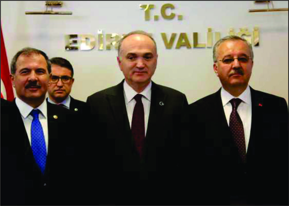 Bilim, Sanayi ve Teknoloji Bakanı Dr. Faruk Özlü, Edirne’ye gelerek