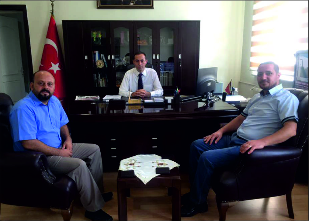 Cumhuriyet Halk Partisi Uzunköprü İlçe Başkanı İnanç SÜLÜŞ, beraberinde Atatürkçü