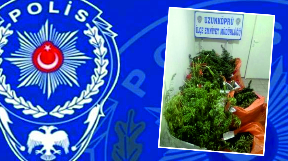 Uzunköprü ve Edirne Emniyetinin ortaklaşa düzenlediği şehir girişinde yapılan operasyon