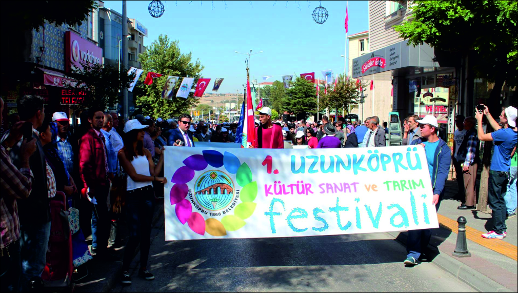 Uzunköprü Kültür ve Tarım Festivali başladığı gibi muhteşem bir kapanış