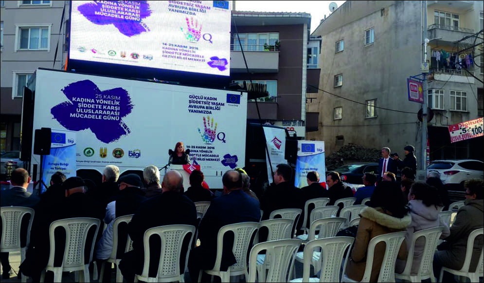 14 – 25 Kasım Kadına Yönelik Şiddet mücadele haftasında Adalet