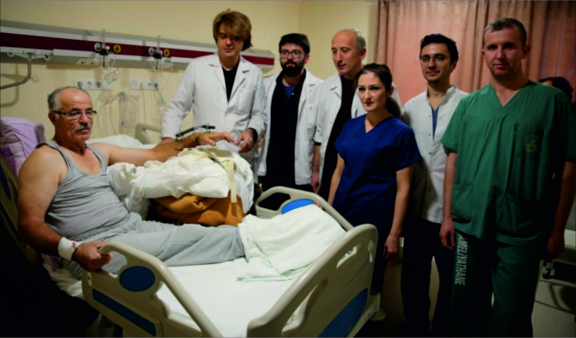 Edirne’de Bahattin Özgen’in spiral taşlama makinesiyle çalışırken kopan bileği, 15