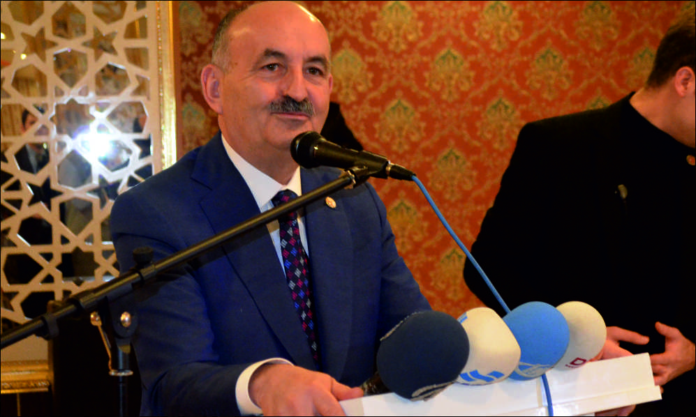 Çalışma ve Sosyal Güvenlik Bakanı Dr. Mehmet Müezzinoğlu ilçemizde taşeron