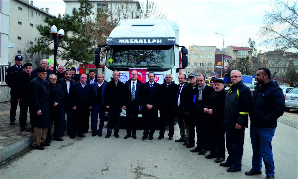 İlçemizden Halep’e TIR dolusu yardım malzemesi gönderildi. Son zamanlarda ateş