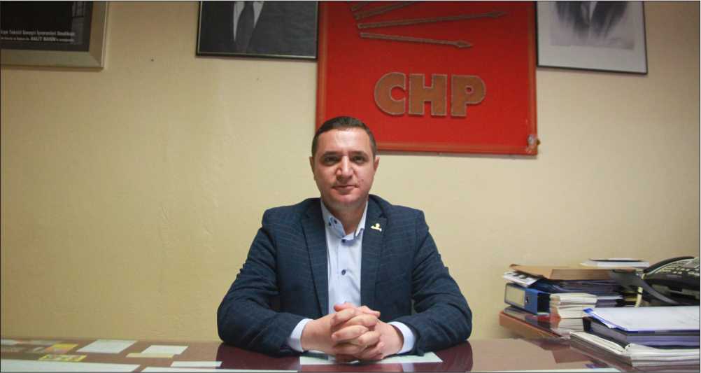 CHP Uzunköprü İlçe Başkanı İnanç Sülüş, Cumhuriyet Halk Partinin 94.