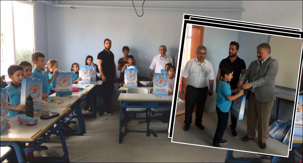 Meriç Belediyesi tarafından öğrencilere kırtasiye seti dağıtıldı. Meriç Belediye Başkanı