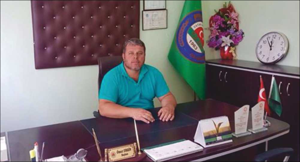 Meriç Ziraat Odası (MZO) Başkanı Ömer Ergin, bereketli bir hasat