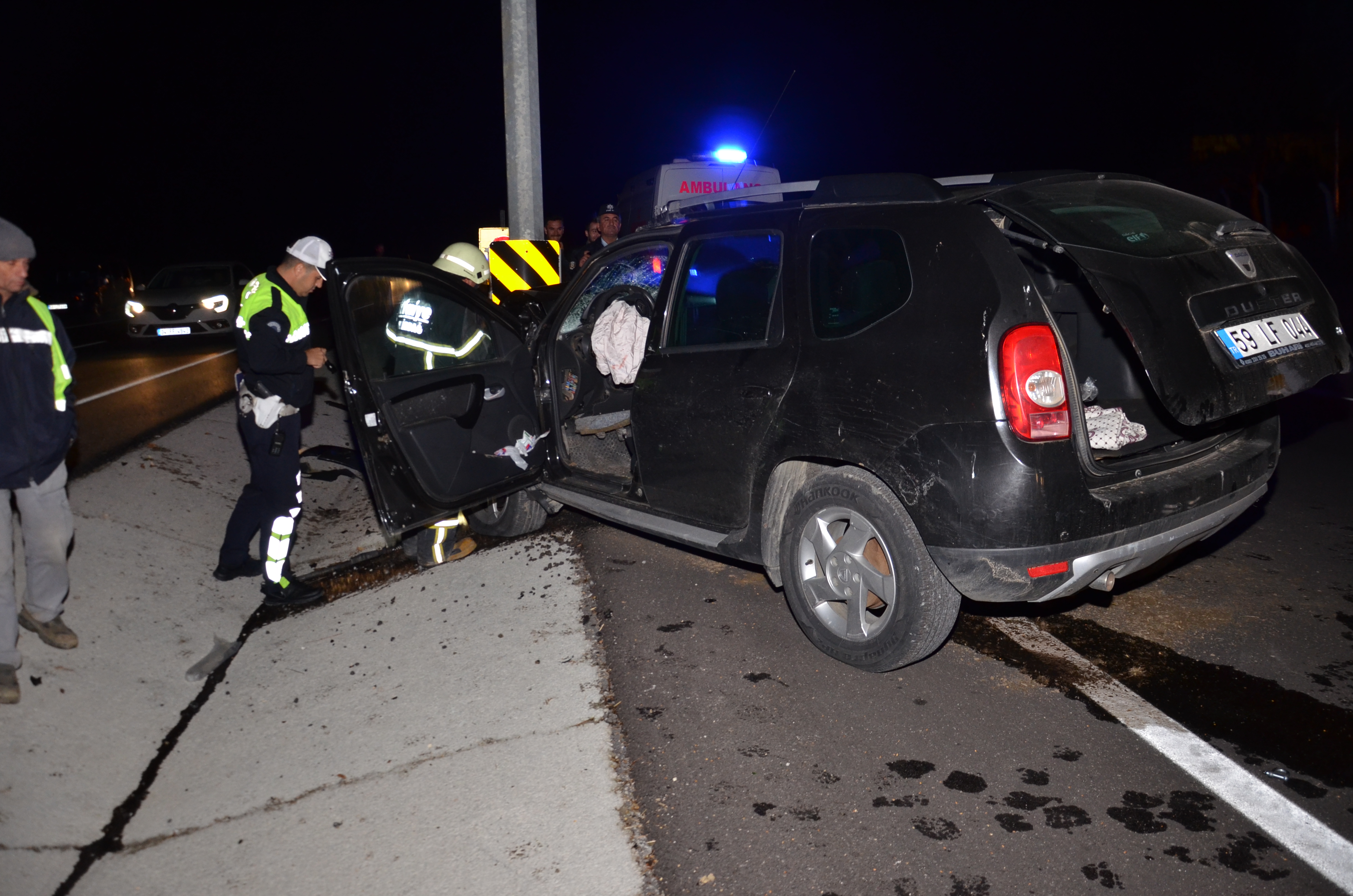 Malkara ilçesinde meydana gelen trafik kazasında 1 kişi yaralandı. Edinilen