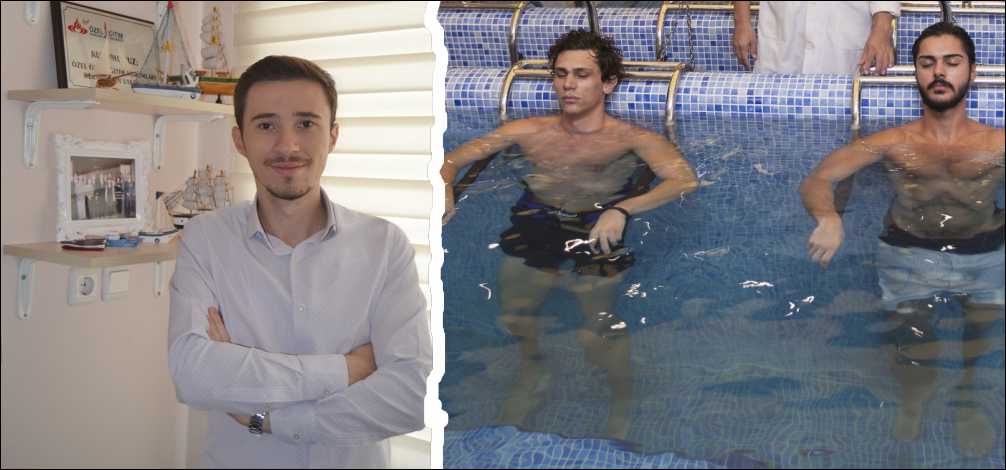 Su içinde tedavi şekli olan kullanımı gün geçtikçe artan, fizyoterapistler