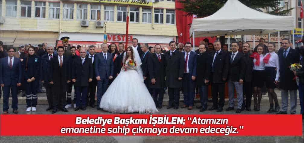 İlçemizin düşman işgalinden kurtuluşun 95’inci yıldönümünde Uzunköprü halkı yağmurlu havaya