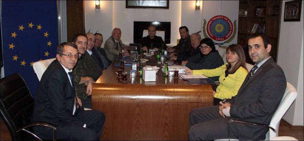 Bulgaristan’ın Haskovo Ticaret Odası heyeti, Uzunköprü Ticaret ve Sanayi Odası’nı