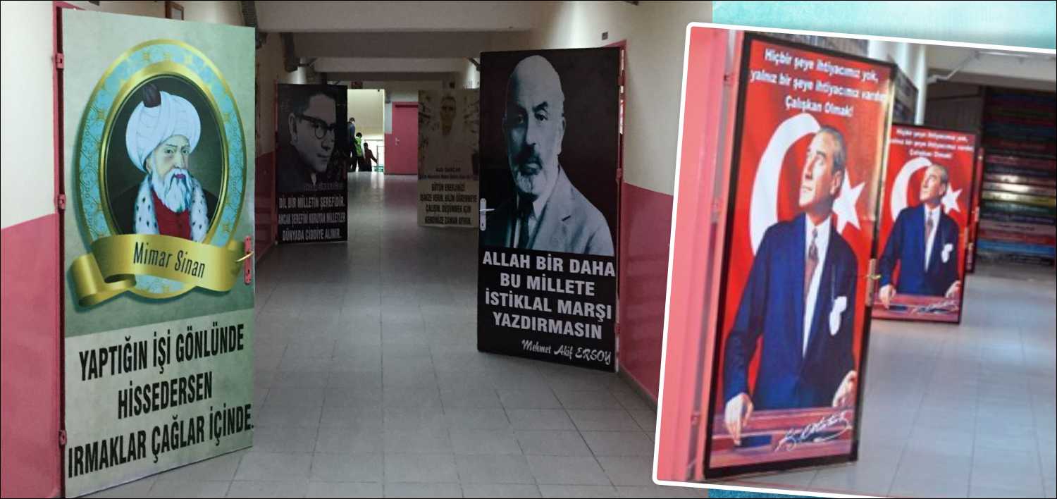 İlçemizde ulu önderimiz Mustafa Kemal Atatürk’ün ismini taşıyan okul olma