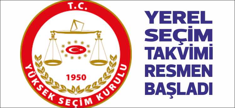 31 Martta yapılacak yerel seçim takvimi 1 Ocak tarihi ile