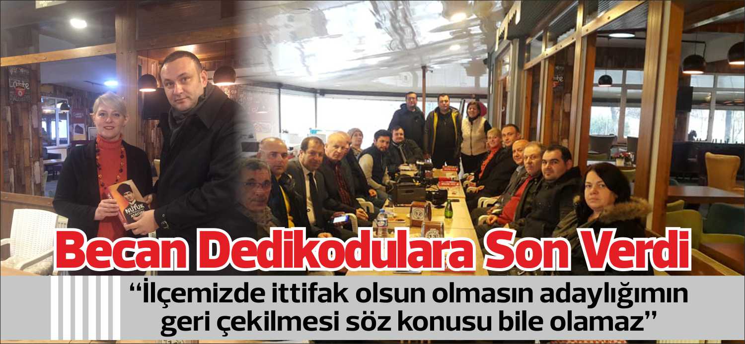 CHP Uzunköprü Belediye Başkan Adayı Özlem Becan; “İlçemizde ittifak olsun