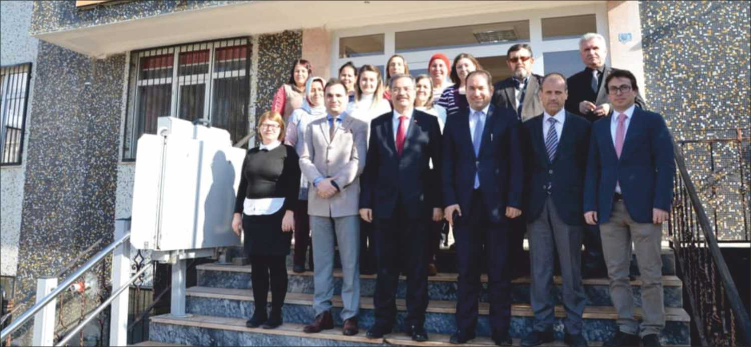 Edirne Milli Eğitim Müdürü Önder Arpacı, yeni binasına taşınan Uzunköprü Milli Eğitim