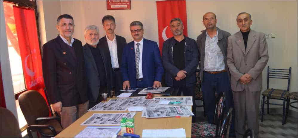 Saadet Partisi’nin Uzunköprülü gurbetçi belediye başkan adayı Enver Yazan, seçim