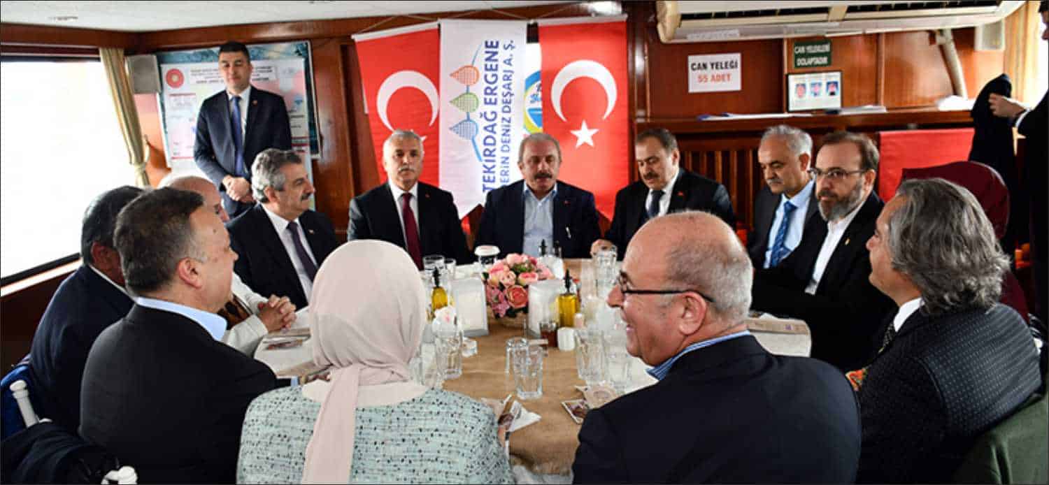 TBMM Başkanı Mustafa Şentop, Ergene Derin Deniz Deşarj Genel Müdürlüğü