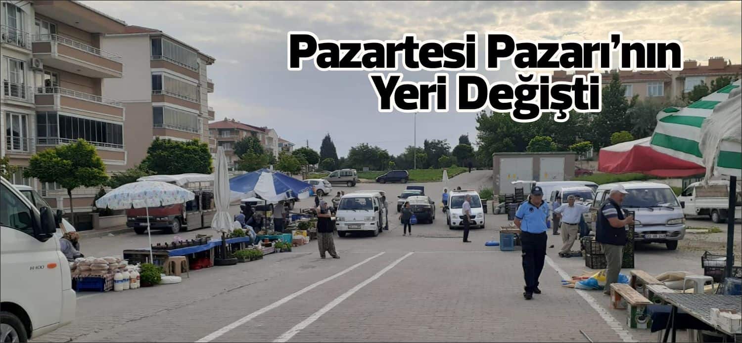 Uzunköprü’de Pazartesi günü Habib Hoca Mahallesinde kurulan Pazartesi Pazarı, Uzunköprü