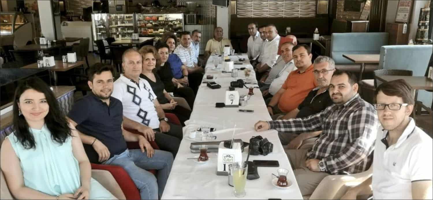 24 Temmuz Gazeteciler Basında sansürün kaldırılışının yıl dönümü nedeniyle Uzunköprü