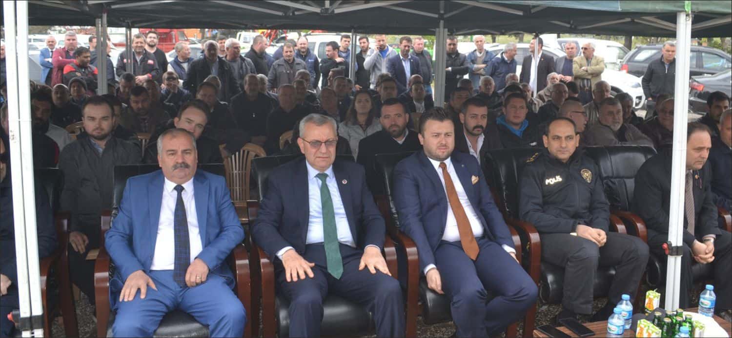 Yurt dışından Keşan’a gelen motorlu nakil vasıtalarının ve tarım makinalarının