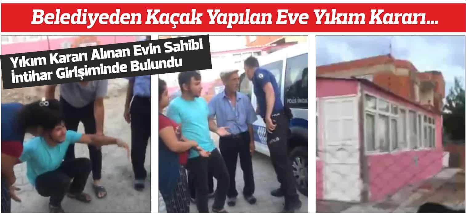 İlçemize bağlı Aşçıoğlu mahallesinde kaçak yapıldığı iddia edilen ve şikayet