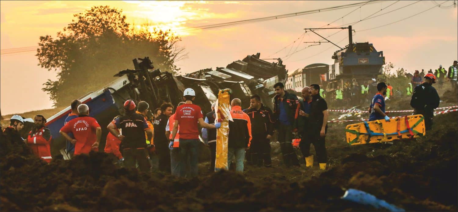 Trakya üzerindeki demir yolu ağında yapılan düzenleme çalışmaları için durdurulan