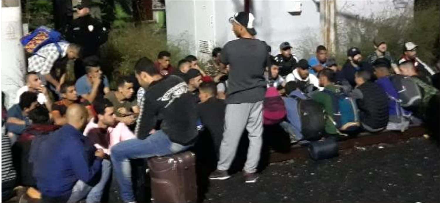 Tekirdağ’ın Muratlı ilçesinde, yasa dışı yollardan Türkiye’ye giren 40 kaçak