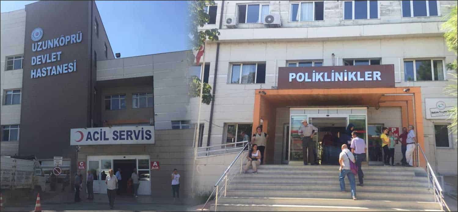Son dönemde doktor sıkıntısı çeken, Uzunköprü Devlet Hastanesinde uzun süredir