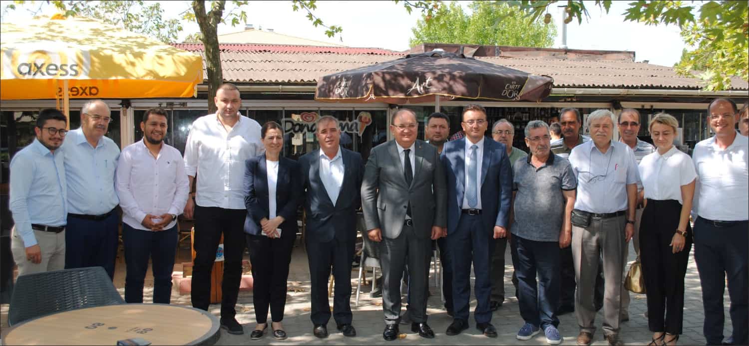 AK Parti Uzunköprü İlçe Teşkilatı tarafından ilçemiz Gardın Park’da basın