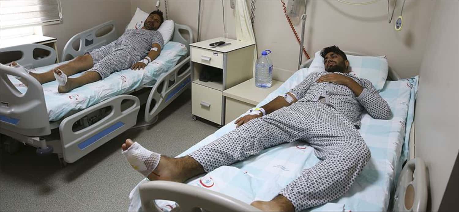 Yunan hudut askerince darp edildikten sonra Türkiye’ye zorla gönderildikleri iddia