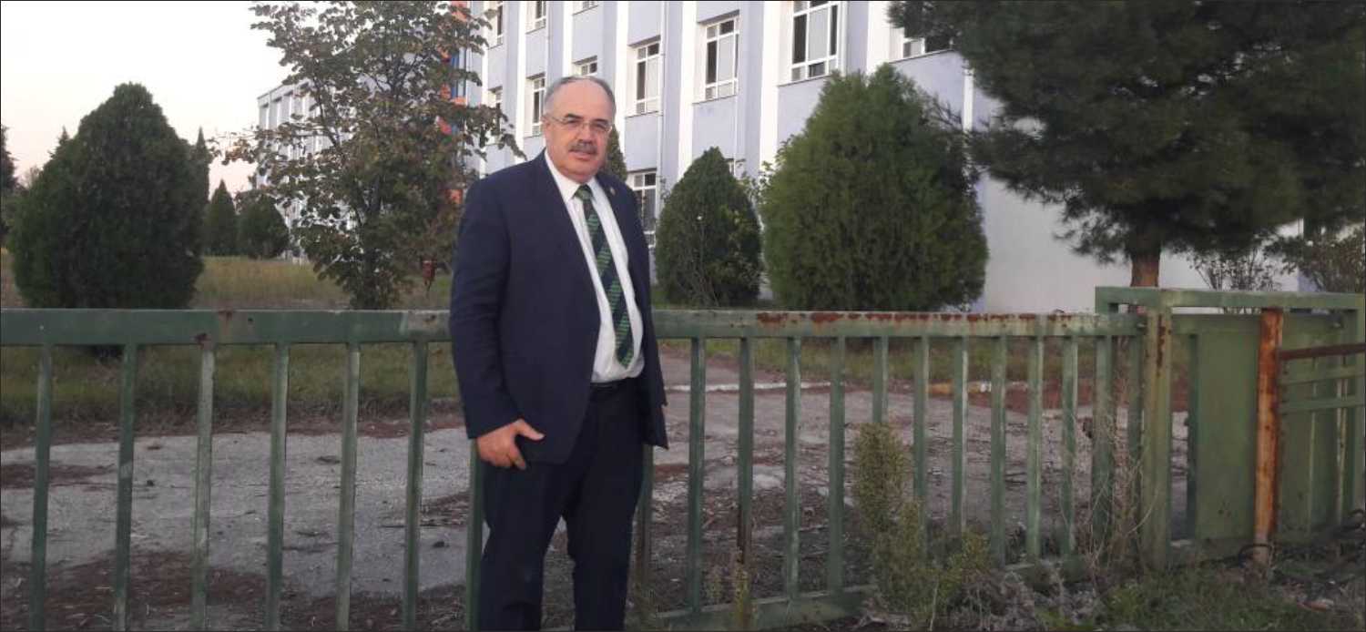 Keşan yolu üzerinde bulunan Uzunköprü Meslek Yüksek Okulu eski binasının