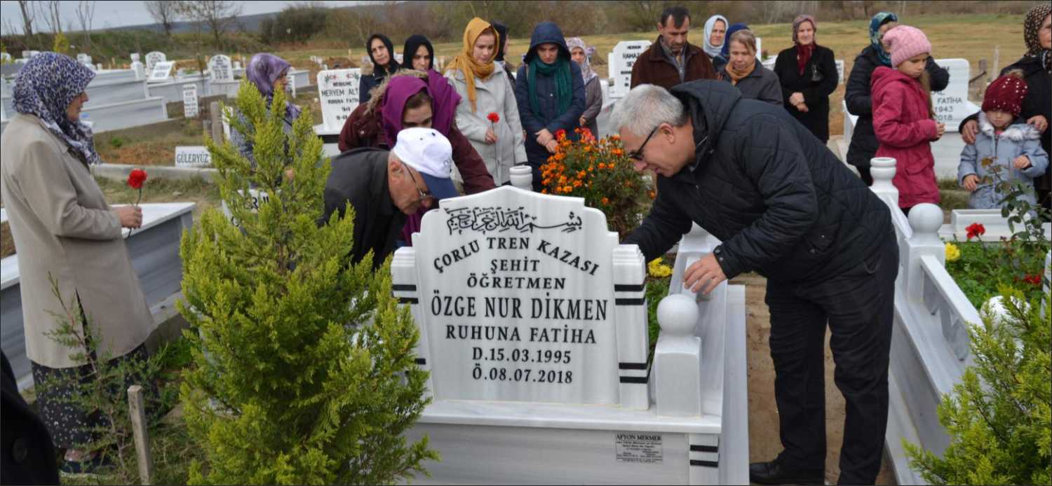 08 Temmuz 2018 tarihinde Çorlu’nun Sarılar Köyünde meydana gelen tren