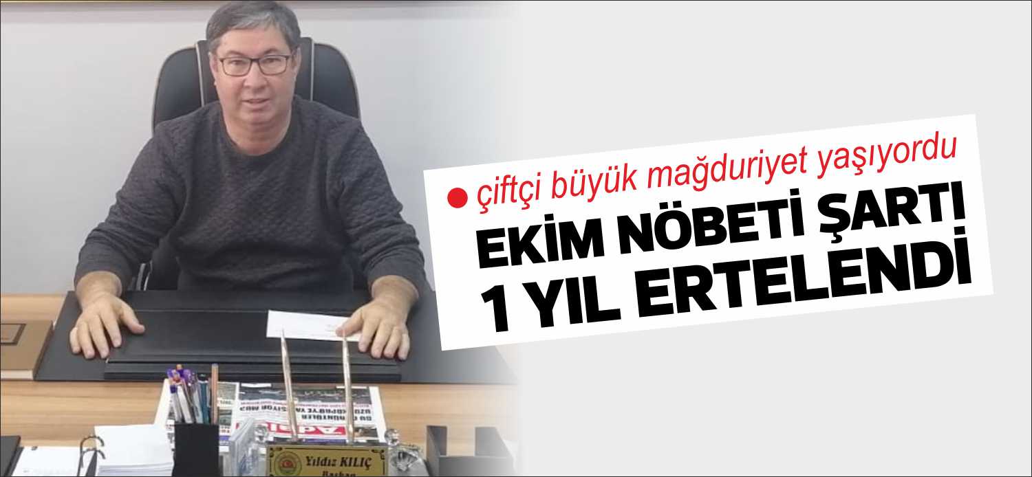 Tarımsal desteklemelerde münavebe (ekim nöbeti) şartı ile ilgili başlangıç yılı,