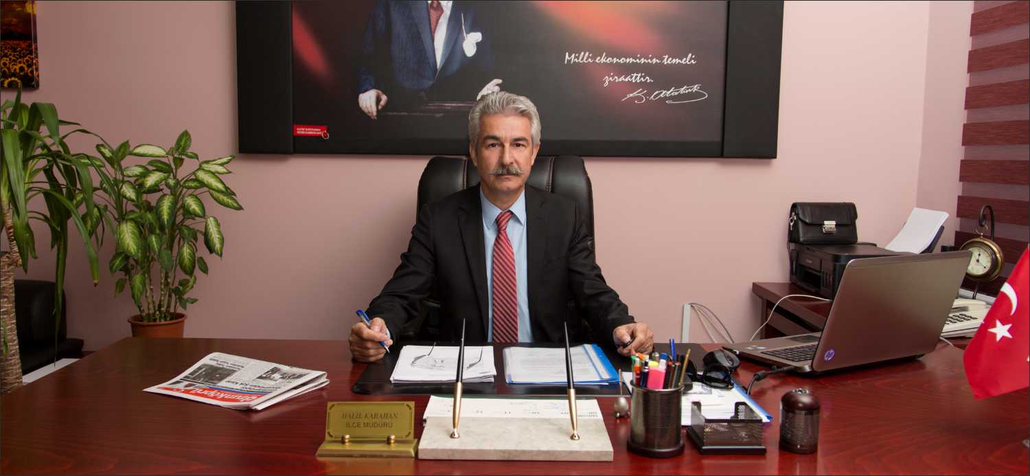 Uzun yıllardır Uzunköprü İlçe Tarım Müdürlüğü görevini yapan Halil Karahan’ın