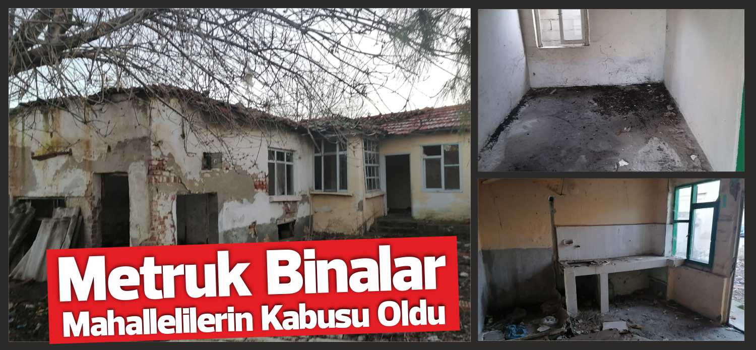 Uzunköprü’de yıllar önce yapılmış ve içerisinde kimsenin yaşamaması nedeniyle bakımsız
