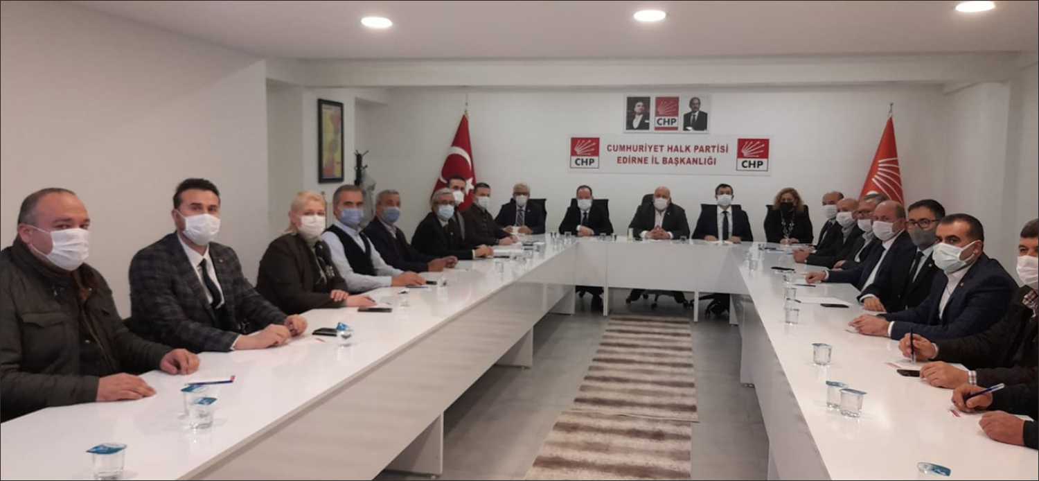 Cumhuriyet Halk Partisi Edirne il Başkanlığı 30 Mart yerel seçimlerinin