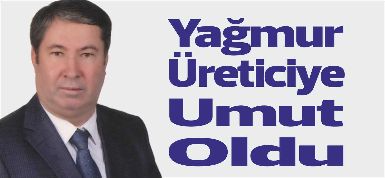 Trakya bölgesinde uzun süredir devam eden kuraklık yerini yağmura bıraktı.