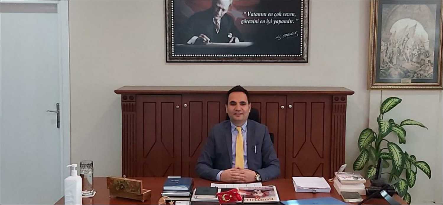 Uzunköprü İlçe Milli Eğitim Müdürü Eralp Akman, 1.dönemin sonunda emeği