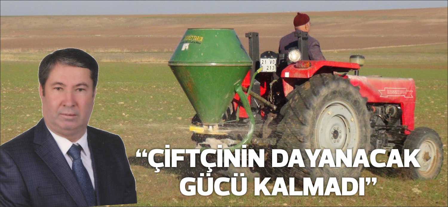 Kimyasal gübre fiyatlarındaki artış konusunda gazetemize değerlendirmede bulunan Uzunköprü Ziraat