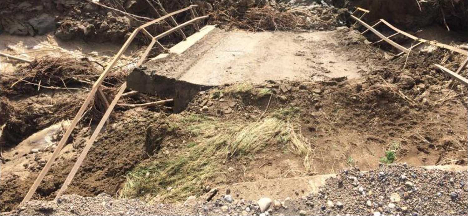 Geçtiğimiz gün bölgemizde etkisini yoğun şekilde hissettiren sağanak yağış nedeniyle